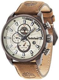 Timberland Men S Quartz Watch With Beige Dial Analogue Display And Beige Light Brown Leather Strap 14816jlbn 07 Timberland Watch Watches For Men Luxury Watches For Men