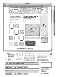 Aimed to help designers map & structure their site professionally. 15 Amazing Wireframe Mockup Sketches Wireframe Design Learning Graphic Design Wireframe