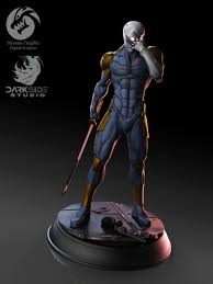 Artstation Gray Fox Cyborg Ninja Mgs Fanart Stivens Trujillo Sanchez Gray Fox Metal Gear Grey Fox Metal Gear Rising