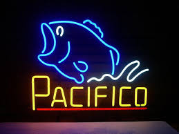 Custom Pacifico Clara Mexican Cerveza Glass Neon Light Sign Beer Bar Neon Signs Neon Light Signs Neon Lighting