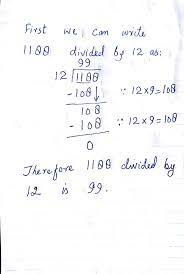 To Find 1,188 Divided By 12. I Think About 1,200 Divided By 12 That's  Groups 100of 12. 1,188 Has - Brainly.com