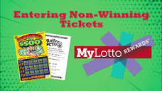 Entering Non-Winning Tickets Into Your MyLotto Rewards Account ...