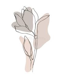 Modern Abstract Shapes Vector Background Or Layout Contour Line Drawing Flower Of Magnolia Modern Minimalism Art Aesthetic Con Stock Illustration Illustration Of Contour Contemporary 152232598 There are 8883 art aesthetic flower for sale on. modern abstract shapes vector