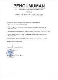 We did not find results for: Contoh Surat Edaran Pemberitahuan Libur Sekolah Contoh Surat