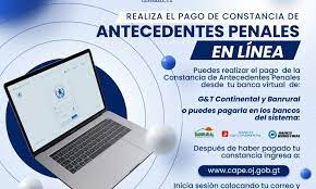 Se busca evitar largas filas, al tramitar antecedentes penales en línea – Diario de Centro América