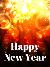 Glowing New Year Fireworks Card Birthday Greeting Cards By Davia New Year Fireworks Birthday Greeting Cards Newyear