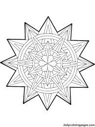 geometric coloring pages mandala pattern livres de coloriage animaux faciles