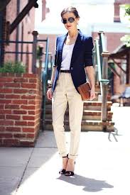 Black Blazer Blue Pants Women S Navy Blazer White Tank Beige Dress Pants Black Leather Heeled Sandals Casual Work Outfits Work Outfits Women Work Fashion