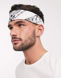 Bandanas are versatile accessories that can be worn a multitude of ways. Asos Bandana Aus Bio Baumwolle In Weiss Fur Herren Lyst