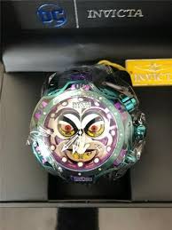 11 days, 23 hours, 35. Dc Invicta Comics Joker Luminous Men S Watch Wowelo Watches For Men Joker Clown Invicta