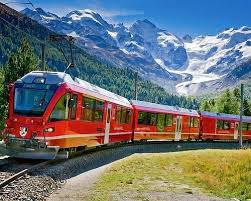 From Saint Moritz: Bernina Train To Tirano