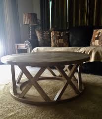 R S Custom Design 42 Round Coffee Table Coffee Table Round Coffee Table Diy Home Decor