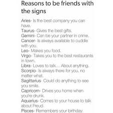 Pisces and cancer are the kind of best friends who know how to relax together. Why You Are Friends With The Signs On We Heart It