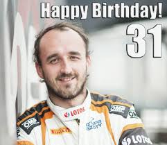 Robert Kubica obchodzi dziś 31 urodziny !