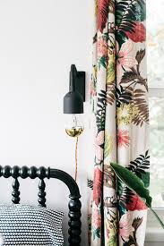 Guest Room Makeover The Complete Look Funky Home Decor Floral Curtains Curtains Living Room