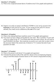 Although most major banks offer low. Question 1 15 Marks Suppose You Deposit 1 000 In A Chegg Com