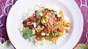 Save With Jamie Veggie Korma With Mock Cauliflower Pilau Cbc Life Recipe Veggie Korma Korma Vegetarian Korma
