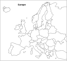 Customize the letters by coloring with markers or pencils. Europe Map Coloring Pages Coloring Home