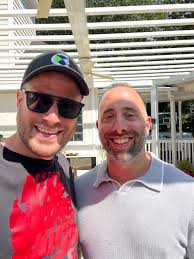 It's not everyday I meet my new CRO, but when I do it's poolside. Isaac  Henkin