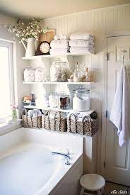 Shabby chic style is a style that includes items with appearance of age and signs of wear, it's sweet, vintage and rather feminine, and i can say that it's incredibly popular right now. Diy Bathroom Linen Shelves Shabby Chic Bathroom Bathroom Decor Home Decor