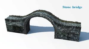Stone Bridge 3d Model Max C4d Obj 3ds Fbx Lwo Stl 3dexport Com By Djkorg Stone Bridge Stone 3d Model