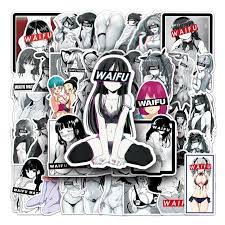 50 Anime Sexy Skateboard Hentai Waifu Graffiti Stickers Drift Slap JDM DUB  UK | eBay