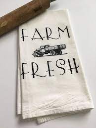 Flour Sack Towels Farmhouse Decor Tea Towels Flour Sack Tea Etsy In 2021 Flour Sack Towels Kitchen Towels Crafts Tea Towels Diy