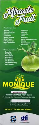 Miracle fruit, evergreen shrub native to west africa, grown for its fruits that make sour foods taste sweet. Ehc Calabash Monique Miracle Fruit Concentrated Juice Shopee Philippines