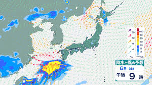 台風のたまごか 「熱帯低気圧」が南シナ海で発生へ 6日（土）頃