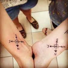 You Always Lead Me Home Again Sibling Tattoos Tattoos Cousin Tattoos