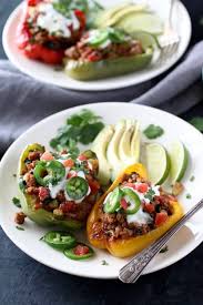 Add to a baking tray and heat oven to 400°f/200°c for 15 to 20 minutes. Southwest Turkey Stuffed Peppers The Real Food Dietitians
