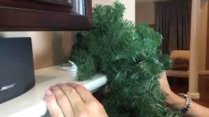 Even if you think that you know how to hang garland, tinsel, or your other holiday staples, these clever ideas will show you new ways to keep your seasonal decorations nice. How To Center Your Garland And Attach It To The Mantel Part 2 Of 9 Youtube