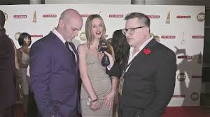 Actors Derrick Pierce and Jillian Janson on the red carpet at an awards  show in Los Angeles, CA - YouTube