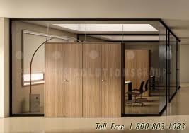 Modular wall systems offer fast & convenient new office space. Demountable Modular Wall Systems Combined With File Cabinets Shelving