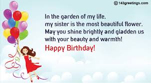 Check spelling or type a new query. Birthday Wishes For Sister Quotes Messages