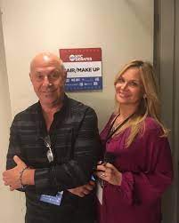 Here We Are Paul Ferraro Hairstylist At Cbs Channel 2 And Jill Harth At The Nyc Mayoral Debates We Just Finished Doing Mayor Deblasio And His Opponent Bo D