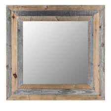 Wood Mirror Lago De Aial Specchio Con Cornice In Legno Idee Per Il Bagno Specchi