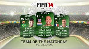 Latest fifa 21 players watched by you. Fifa Ultimate Team Team Of The Matchday 1