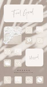 App Icons Neutral Beige Ios 14 Aesthetic Home Screen Covers Ios 14 Widgets Cream Icon Pack Ios14 Iphone App Icons Blog Pixie Ios App Iphone Homescreen Iphone Wallpaper App