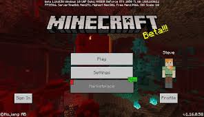1.17.0, the first release of the caves & cliffs update, is a major update to bedrock edition released on june 8, 2021. Bedrock Edition Beta 1 16 0 58 Official Minecraft Wiki