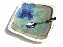 Crystalline Glaze Hand Built Porcelain Plate In By Lithology 65 00 Porcelain Plates Ceramic Dinnerware Porcelain