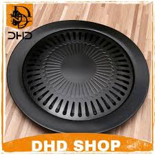 See photos and video of how to use korean bbq grill plate in korean cooking, by maangchi. Dhd Round Iron Korean Bbq Grill Plate Barbecue Non Stick Shopee Philippines