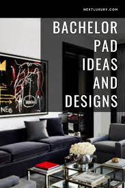 Bachelor Pad Ideas Photo Guide For Design Essentials Next Luxury Bachelor Pad Small Studio Apartment Decorating Apartment Interior Design
