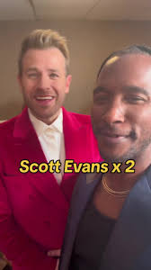What do you call a group of Scott Evans’?! Loved running into you @Scott  Evans 🙏🏾 #ScottEvans #GLAAD