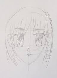 Most anime characters aren't just cute; How To Draw An Anime Girl Face Shojo Feltmagnet