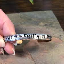 Vt Exit Light Enter Night Bracelet Enter Sandman Virginia Etsy Gift For Lover Fashion Bracelets Hokies
