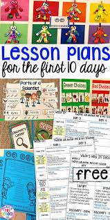 Help your first grader learn the months of the year, from january to december, with help from this simple riddle worksheet. First 10 Days Of School Lesson Plans And More Pocket Of Preschool
