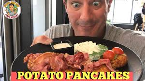 TASTY LATVIAN POTATO PANCAKES! EP#38-THE FOOD FRIDAY SHOW