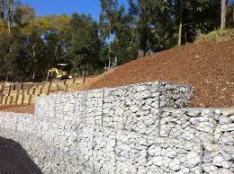 The best kind of lumber for these walls is douglas fir pressure treated with preservatives to discourage rot. Gabion Walls Rock Filled Designer Retaining Walls And Fences