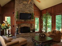 Living Room Built And Designed By Perrino Builders Remodeling Furnished By Perrino Furniture 440 919 1000 Stone Fireplace Designs Fireplace Design Fireplace
